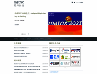 matrixpartners.com.cn screenshot