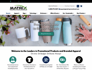 matrixpromotional.com screenshot