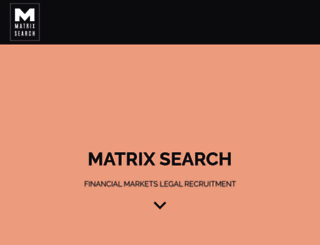 matrixsearch.com screenshot