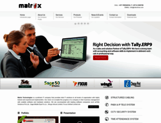 matrixtechnologiesme.com screenshot