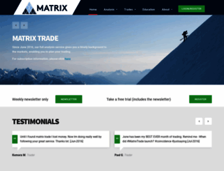 matrixtrade.com screenshot