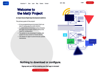 matrproject.com screenshot