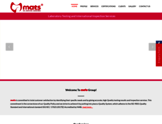 matsgroup.com screenshot