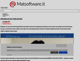matsoftware.it screenshot