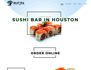 matsuhouston.com screenshot