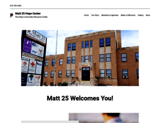 matt25clovis.com screenshot