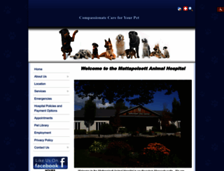 mattapoisettvet.com screenshot