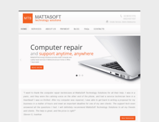 mattasoft.com.au screenshot