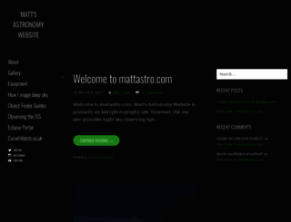 mattastro.com screenshot