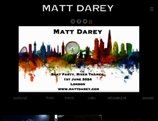 mattdarey.com screenshot
