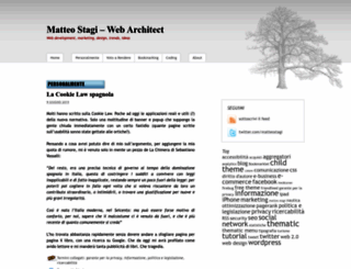 matteostagi.it screenshot