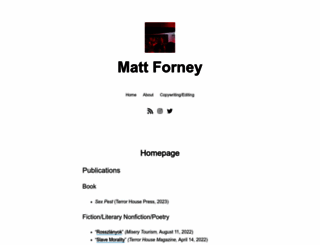 mattforney.com screenshot