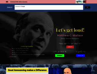 matthewcwallace.org screenshot