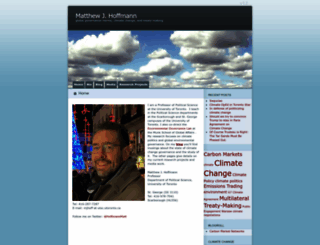 matthewhoffmann.wordpress.com screenshot