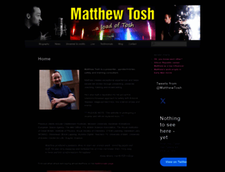 matthewtosh.com screenshot