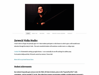 matthewzerweck.com screenshot