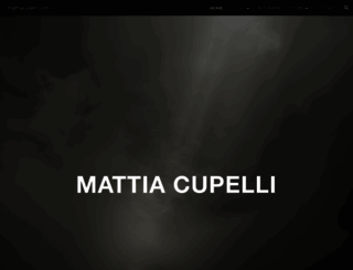 mattiacupelli.com screenshot