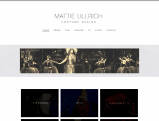 mattieullrich.com screenshot