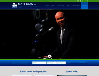 mattkean.com.au screenshot