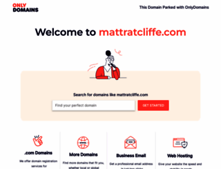 mattratcliffe.com screenshot