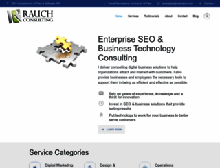 mattrauch.com screenshot