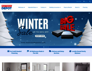 mattressdepottx.com screenshot