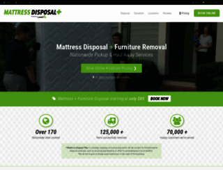mattressdisposalplus.com screenshot