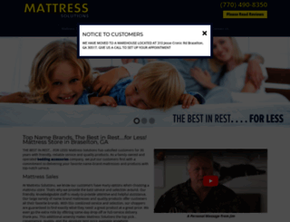 mattressgeorgia.com screenshot