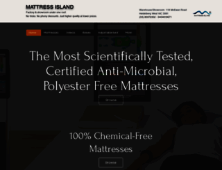 mattressisland.com.au screenshot