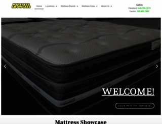 mattressshowcase.net screenshot
