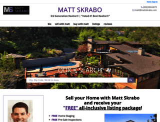 mattskrabo.com screenshot