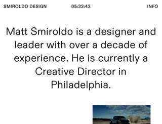 mattsmiroldo.com screenshot