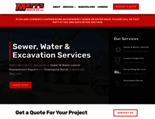 mattsservices.com screenshot
