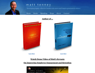 matttenney.com screenshot