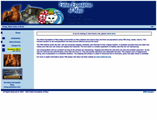mauicats.com screenshot