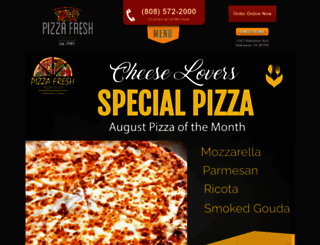 mauipizzafresh.com screenshot