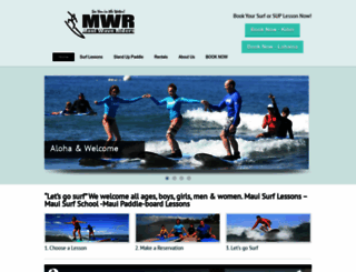 mauiwaveriders.com screenshot