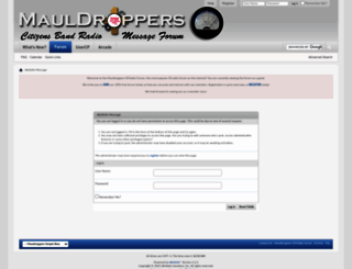mauldroppers.com screenshot