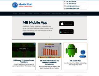 maulikbhatt.com screenshot