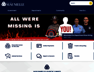maumelle.org screenshot