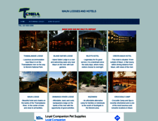 maun-accommodation.com screenshot
