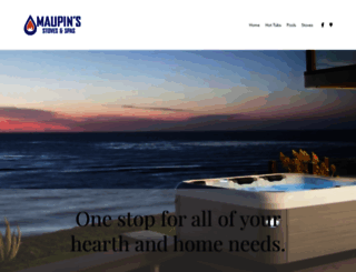maupinstoves.com screenshot