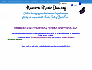 maureendamery.com screenshot