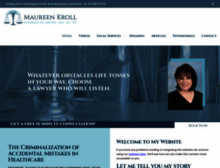maureenkroll.com screenshot