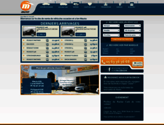 maurel-automobiles.com screenshot