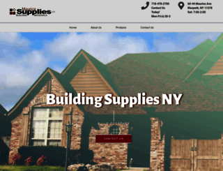 mauricebuildingsupplies.com screenshot