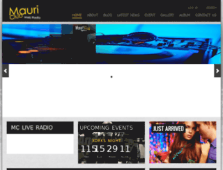 mauriclub.com screenshot