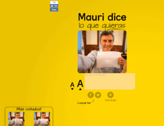 mauridice.com.ar screenshot