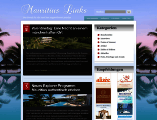 mauritius-links.de screenshot