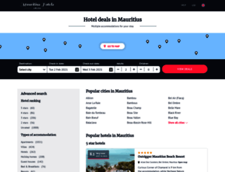 mauritius-top-hotels.com screenshot